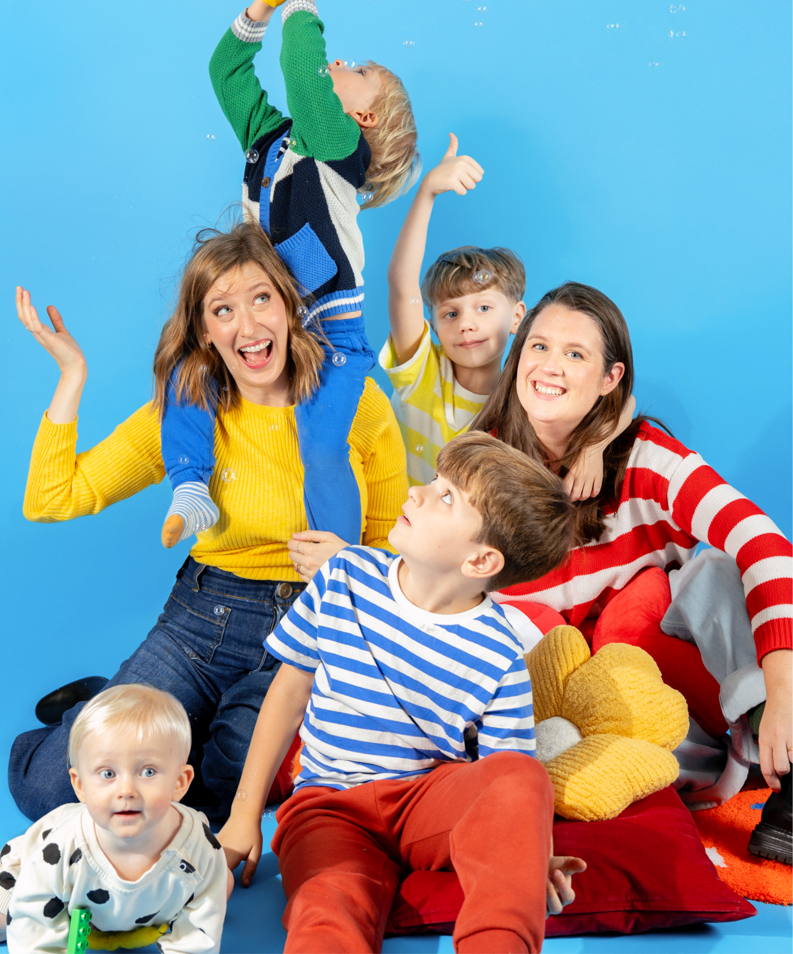 Podcast hosts Melissa Cash and Esther Huybreghts